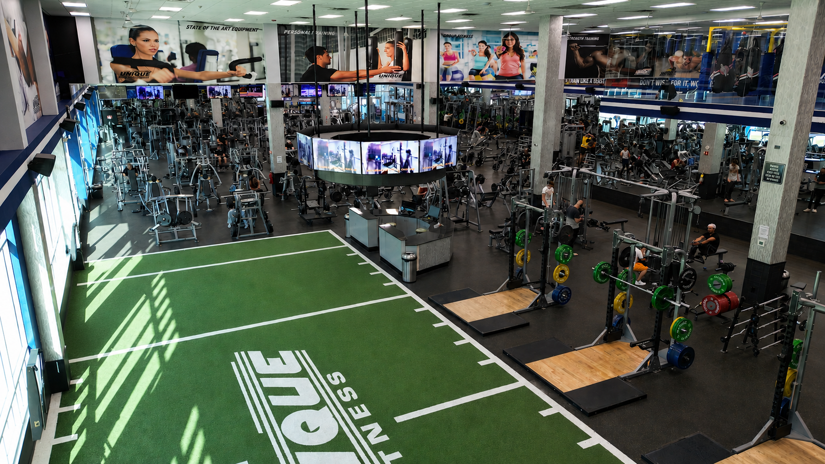 Shirley gym interior